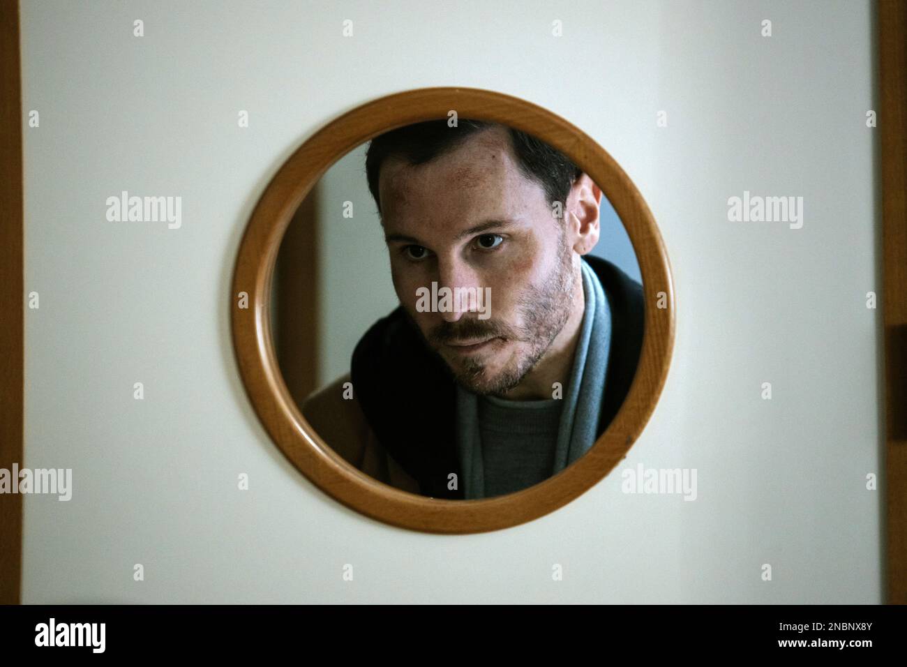 RUBEN OCHANDIANO dans LOBO FEROZ (2023), réalisé par GUSTAVO HERNANDEZ. Credit: Bowfinger International photos / Album Banque D'Images