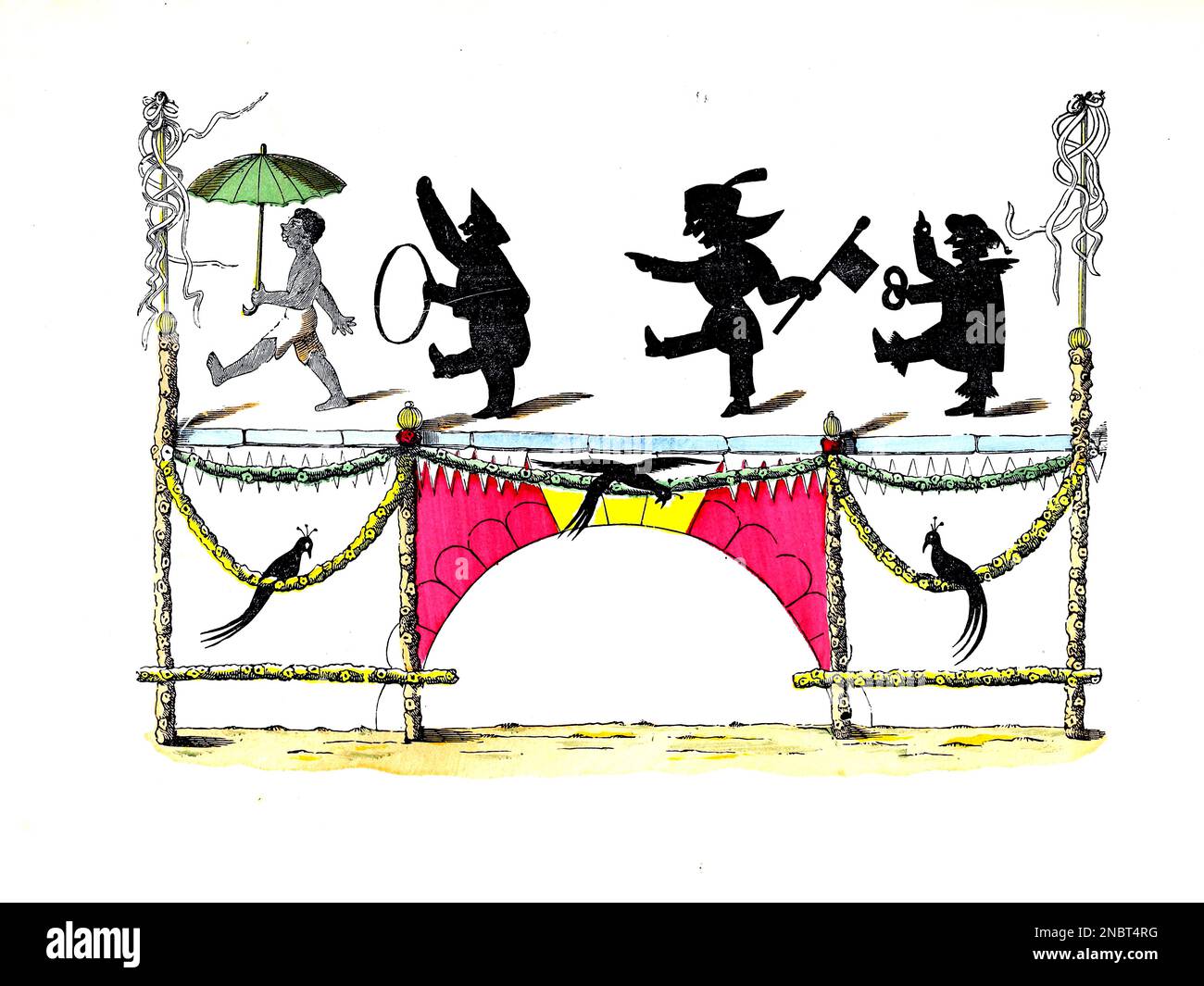 L'histoire des Inky Boys de la version allemande originale du livre ' Der Struwwelpeter : oder lustige Geschichten und drollige Bilder : für Kinder von 3-6 Jahren ' [ Shockheady Peter : ou histoires drôles et images drôles : Pour les enfants à partir de 3-6 ans ] par Hoffmann, Heinrich, 1809-1894 Date de publication 1879 Éditeur Philadelphie : Kohler Pub Co Banque D'Images