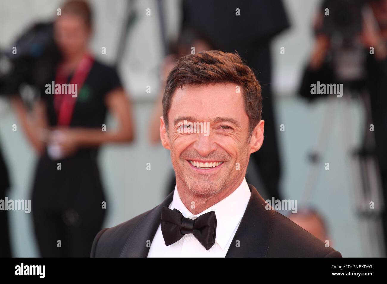 Hugh Jackman Deborra-Lee Furnessred tapis Venezia 2022 'le son' Mostra del cinéma Banque D'Images