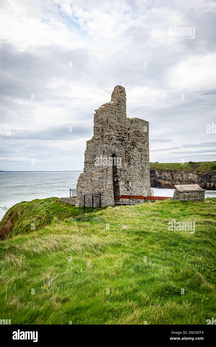 Ballybunion, Castle Green, comté de Kerry, Irlande Banque D'Images