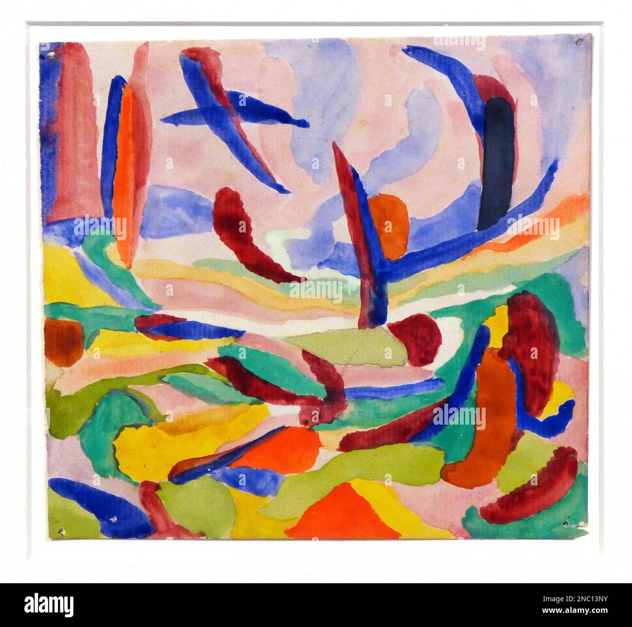 Tableaux russes avant-Garde 1920-1930 Banque D'Images