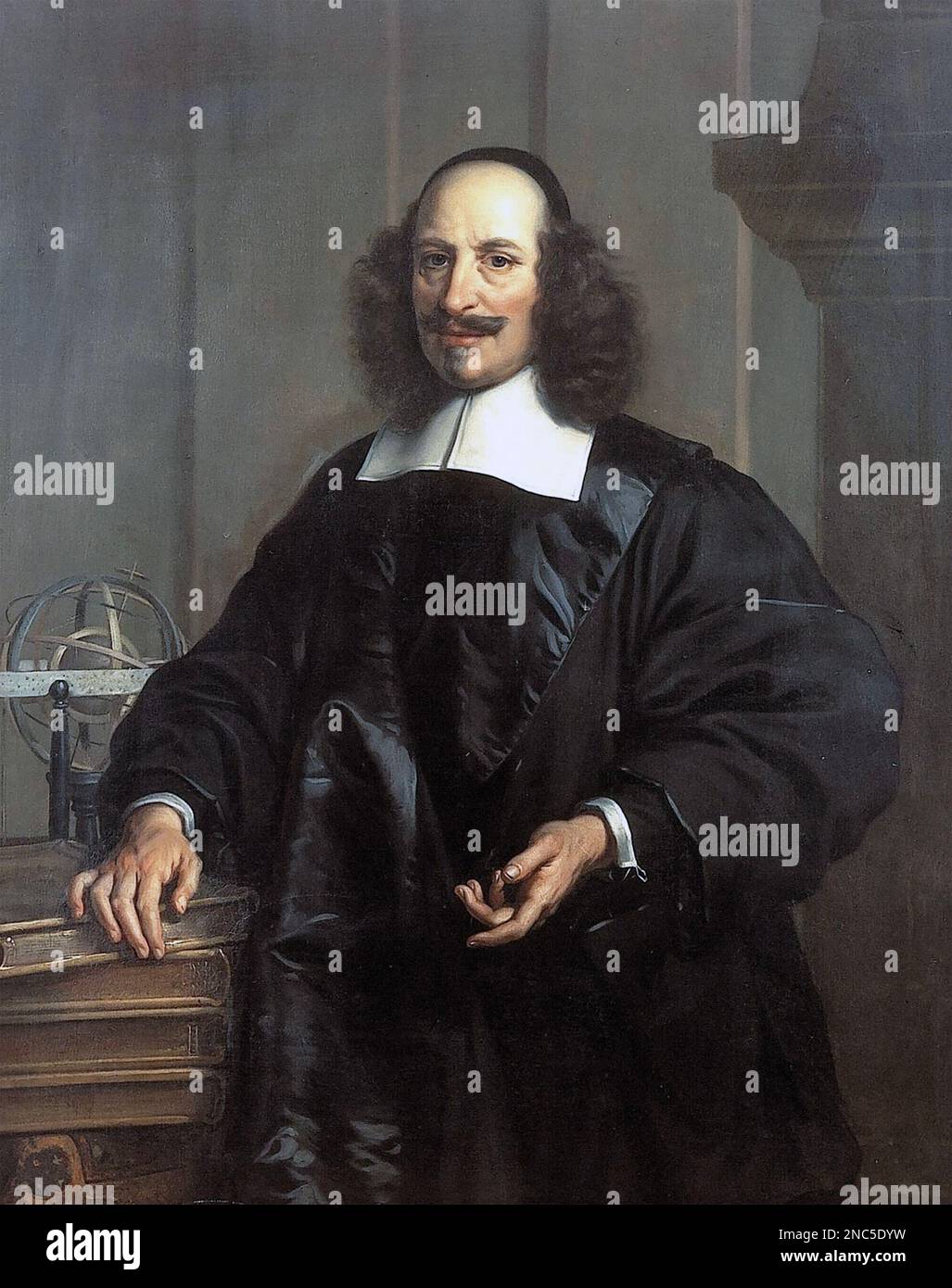 JOAN BLAEU (1596-1673) cartographe néerlandais Banque D'Images