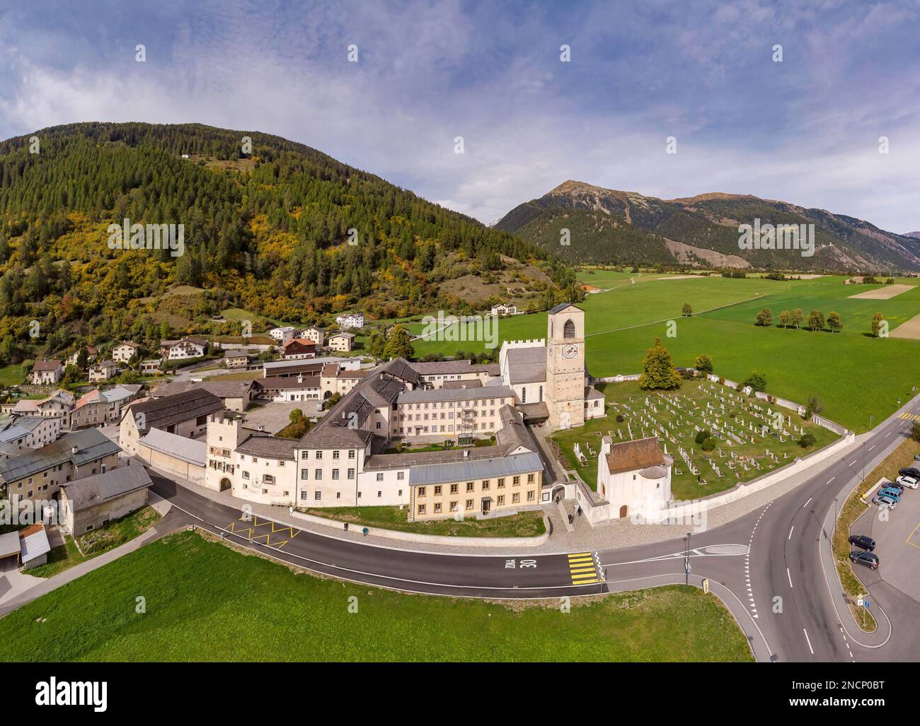 Kloster Sankt Johann Banque D'Images