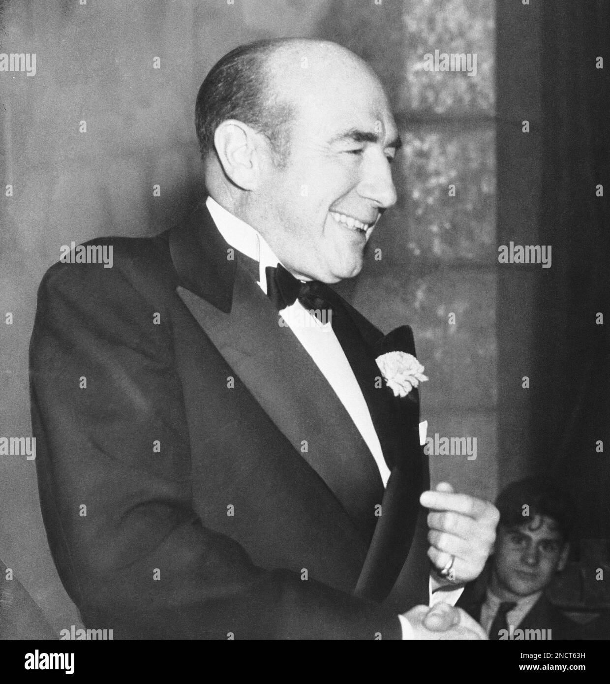Enoch L. "Nucky" Johnson, Atlantic City N.J. Republican boss, is pictured at an unknown location, on an unknown date. (AP Photo) Banque D'Images