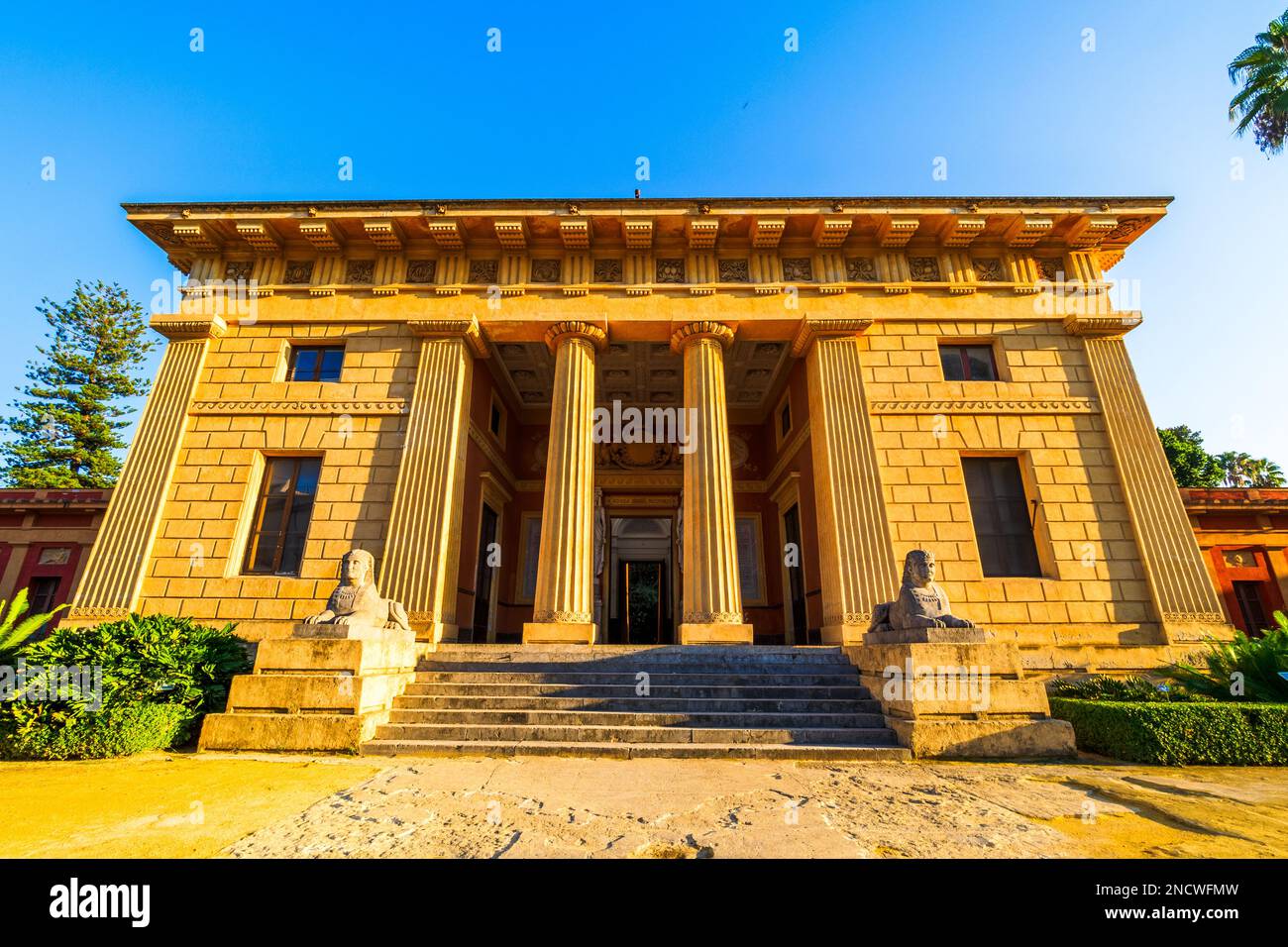 Orto Botanico di Palermo (jardin botanique de Palerme) - Sicile, Italie Banque D'Images