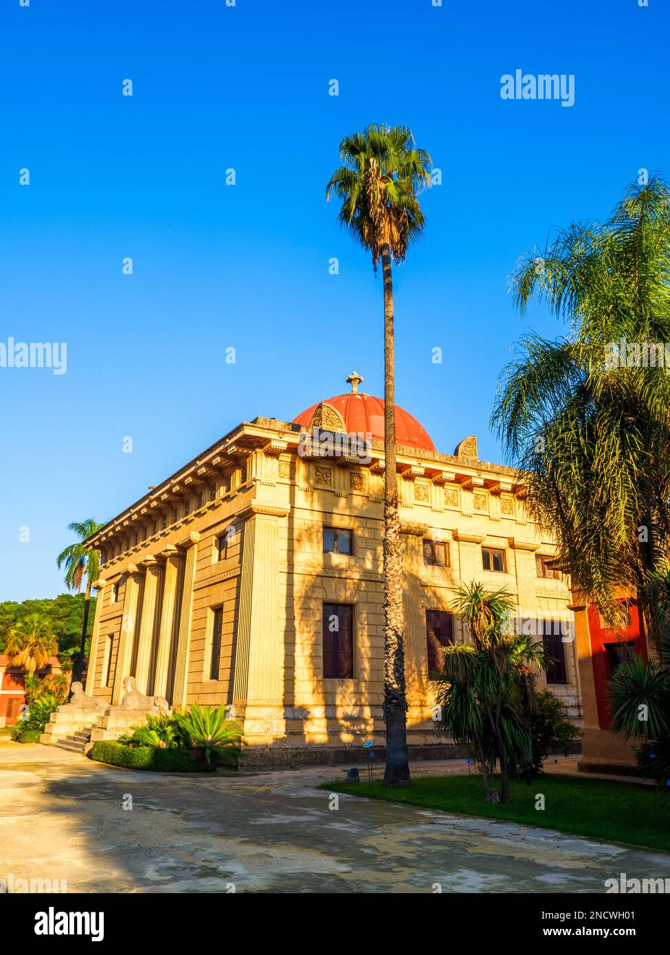 Orto Botanico di Palermo (jardin botanique de Palerme) - Sicile, Italie Banque D'Images