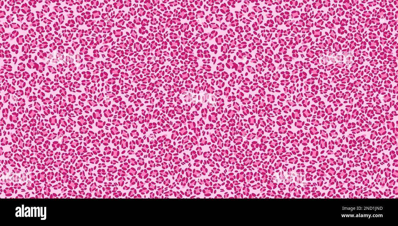 Motif de dessin vectoriel de peau à imprimé léopard rose. Illustration de Vecteur