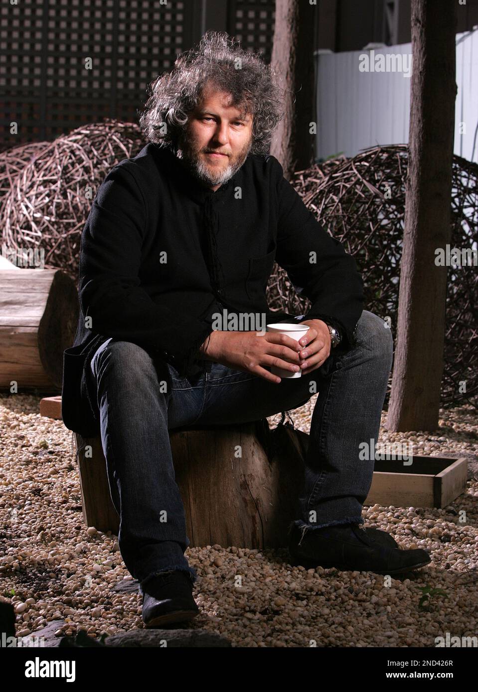 Director Malcolm Venville poses for a portrait to promote the film 'Henry's Crime' at the Toronto International Film Festival Tuesday Sept. 14, 2010. (AP Photo/Carlo Allegri) Banque D'Images