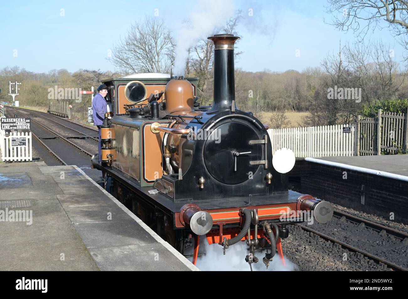 Fenchurch autour de Sheffield Park station . Banque D'Images