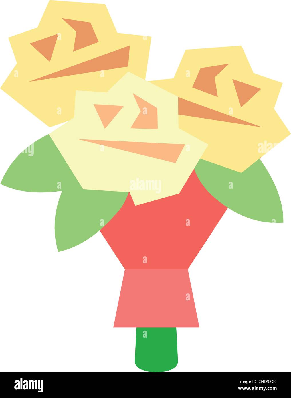Icône de couleur bouquet de roses. Décoration de mariage. Fleurs de mariée Illustration de Vecteur Icône de couleur bouquet de roses. Décoration de mariage. Fleurs de mariée Illustration de Vecteur