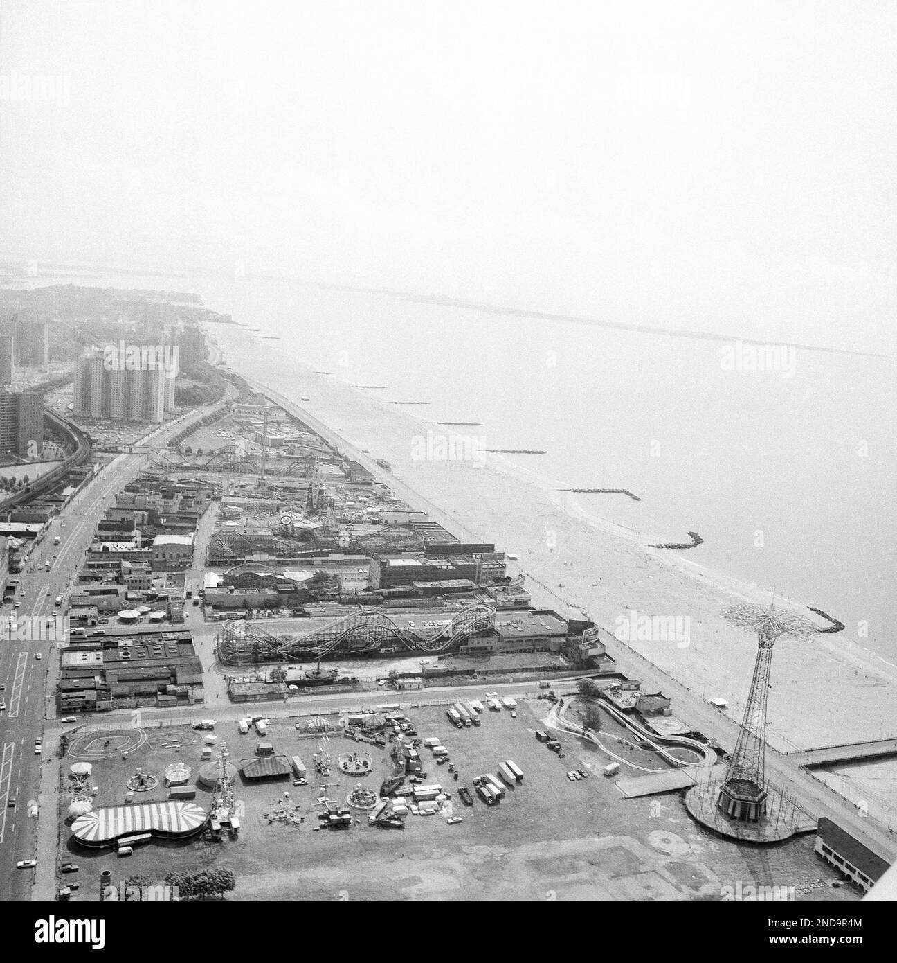Not exactly a ghost beach, but only a shade of its old self is Coney