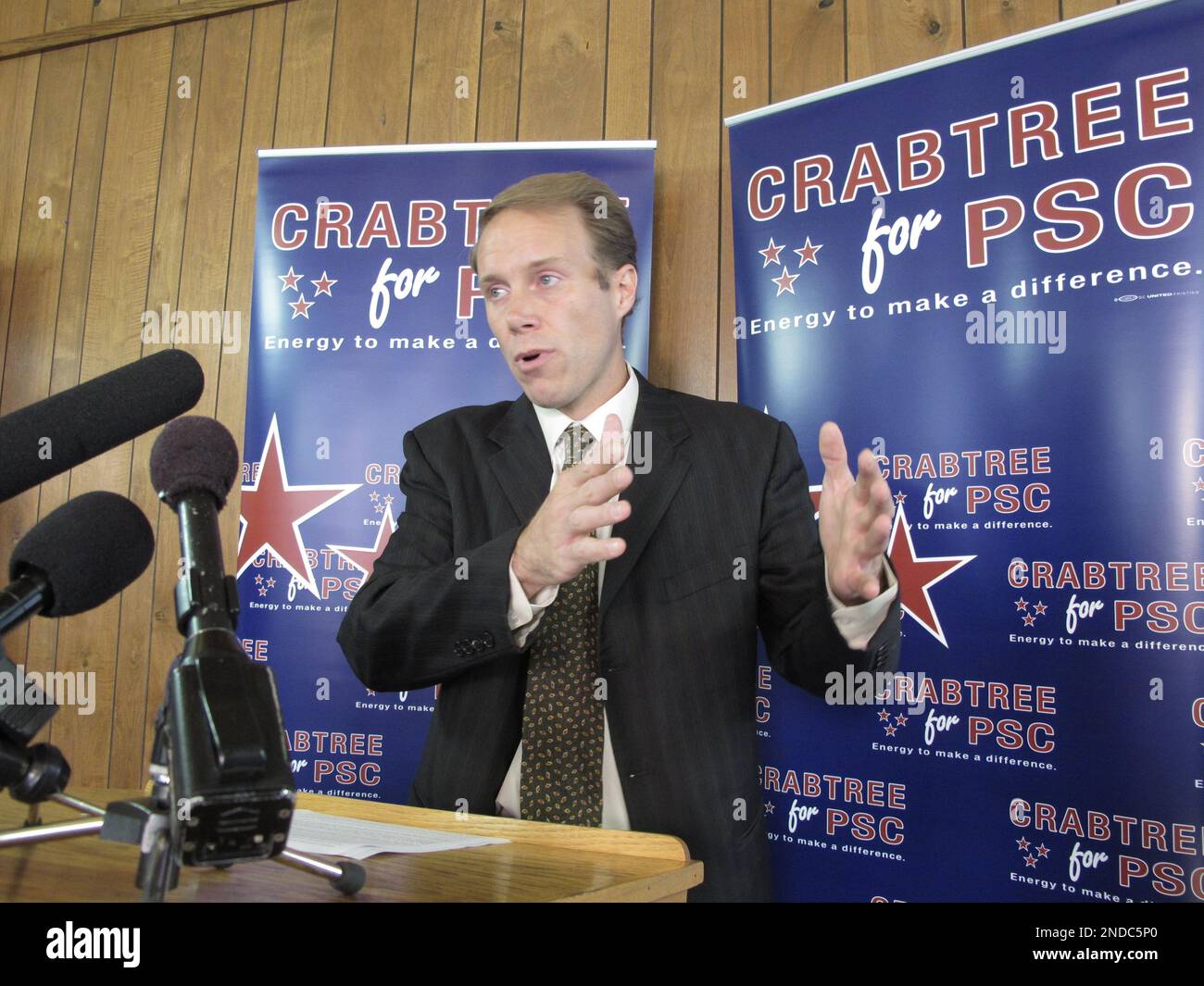 Brad Crabtree, the Democratic candidate for North Dakota public service