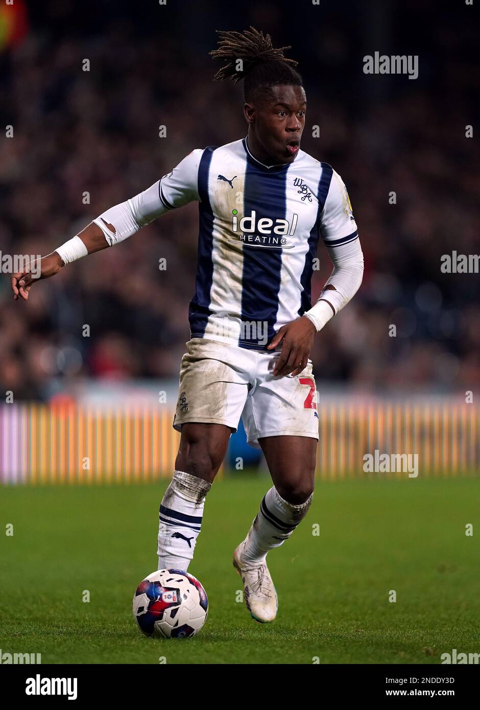 West Bromwich Albion Brandon ThomasAsante lors du championnat Sky Bet