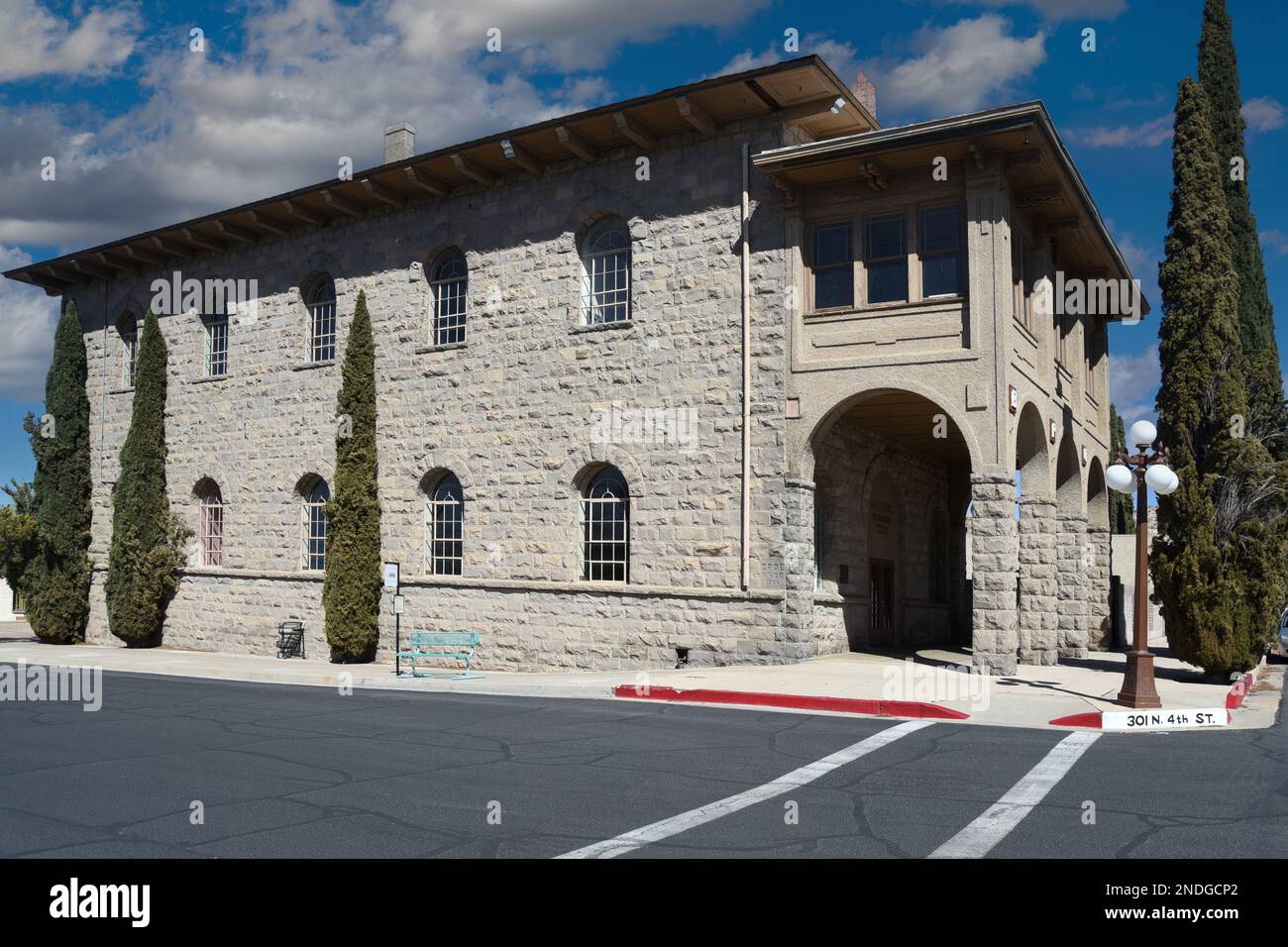 The Kingman BPOE (Elks Club), Lodge n° 468, construit en 1903, Registre national des lieux historiques Banque D'Images
