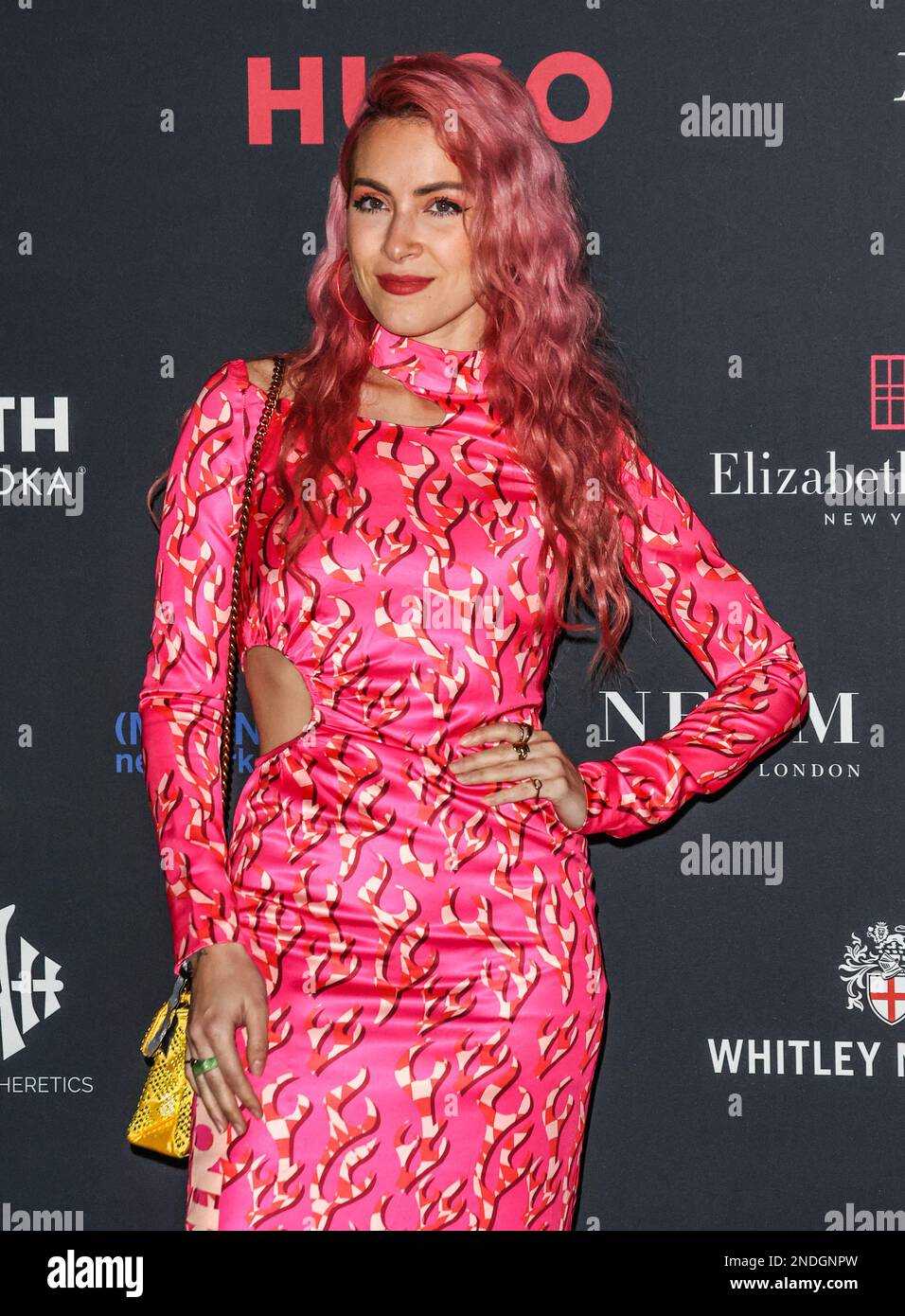 Camden Cox a assisté à la soirée Sony Music Brits 2023 au Nobu Hotel de Londres. Banque D'Images