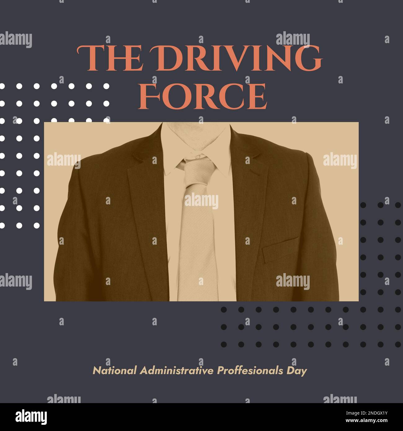 Composition des professionnels administratifs nationaux texte de jour sur homme d'affaires Banque D'Images