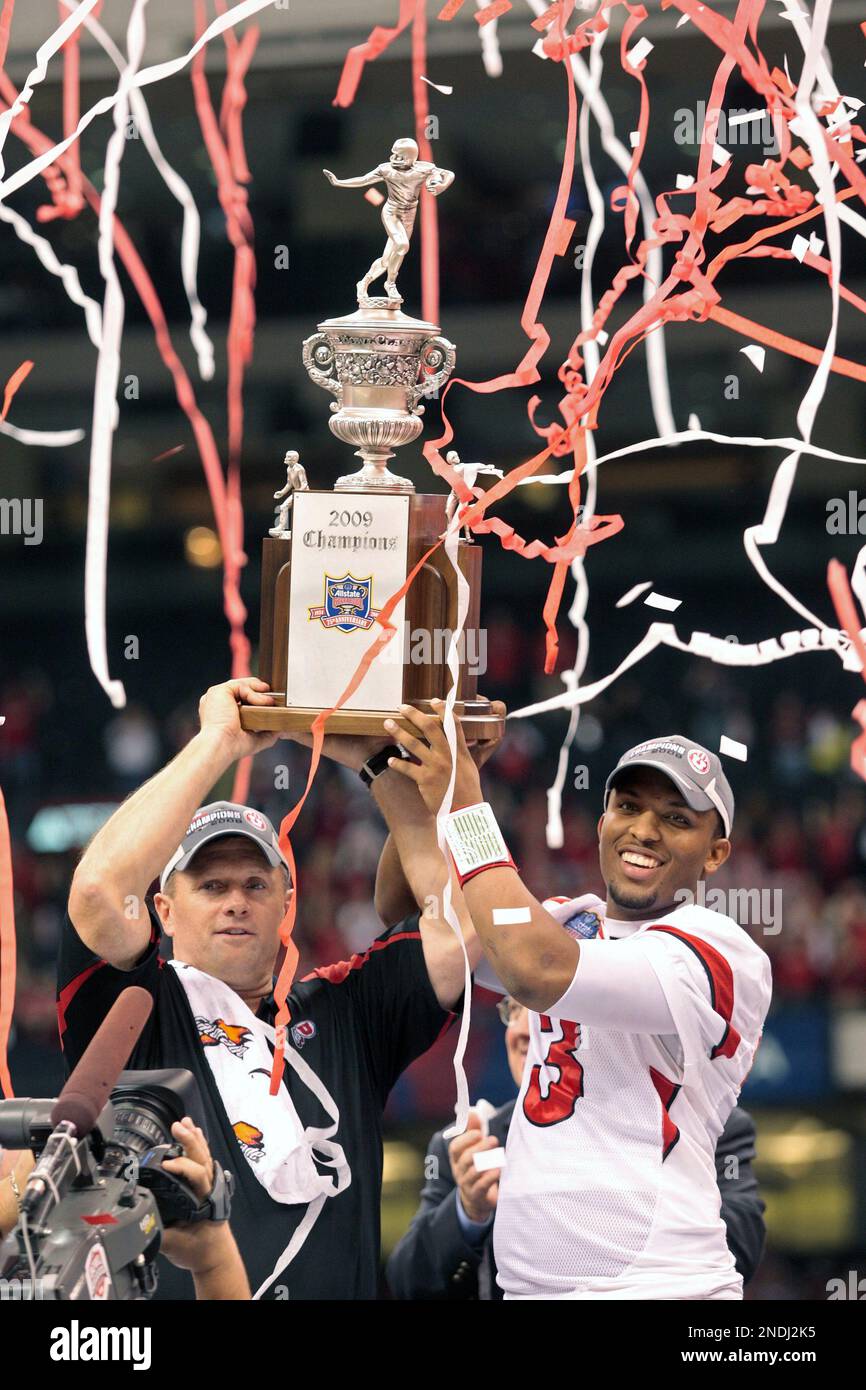 FILE In this Jan. 2, 2009 file photo, Utah coach Kyle Wittingham