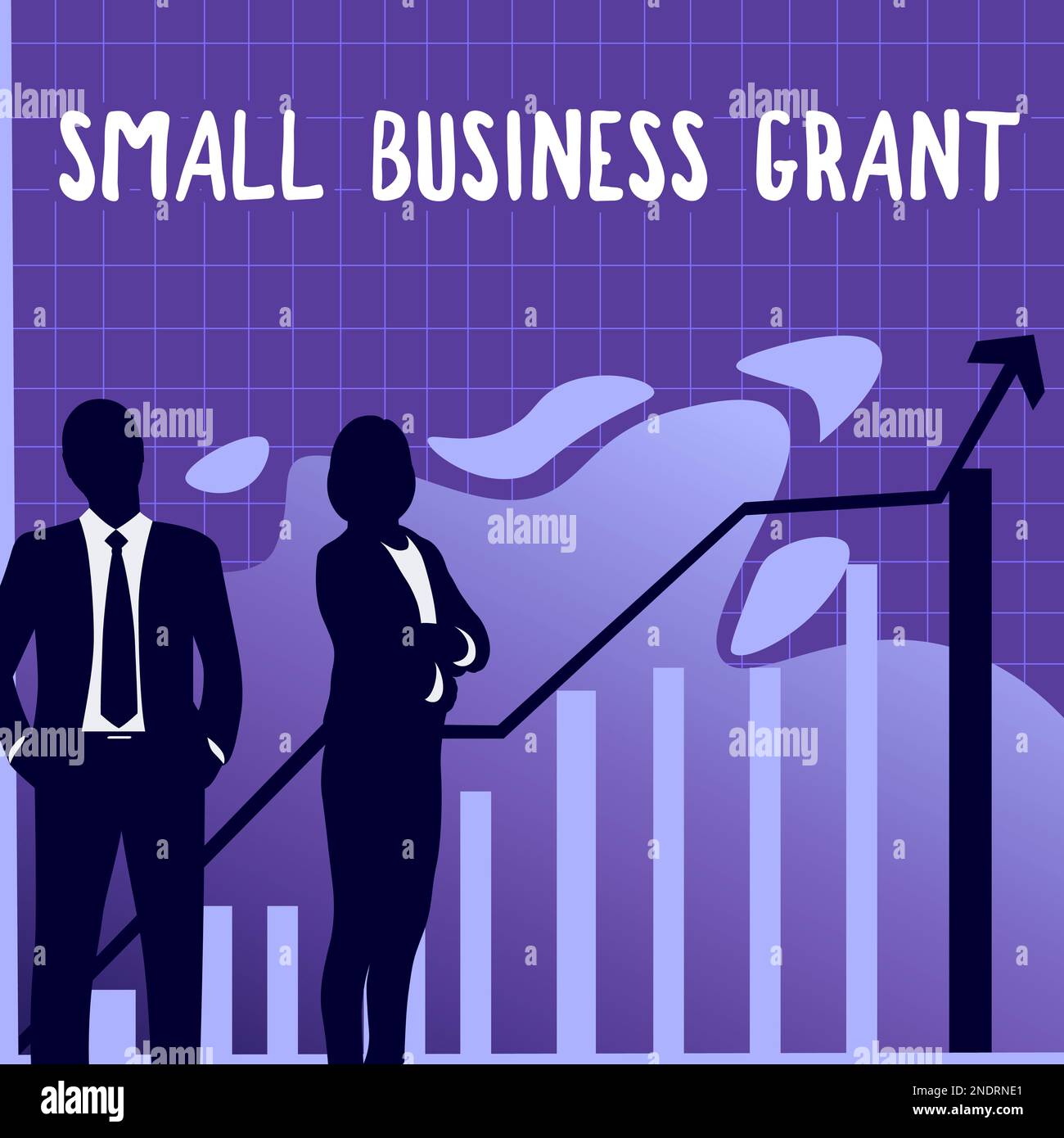 Affiche indiquant une subvention pour les petites entreprises. Photo conceptuelle entreprise individuelle connue pour sa taille limitée Banque D'Images