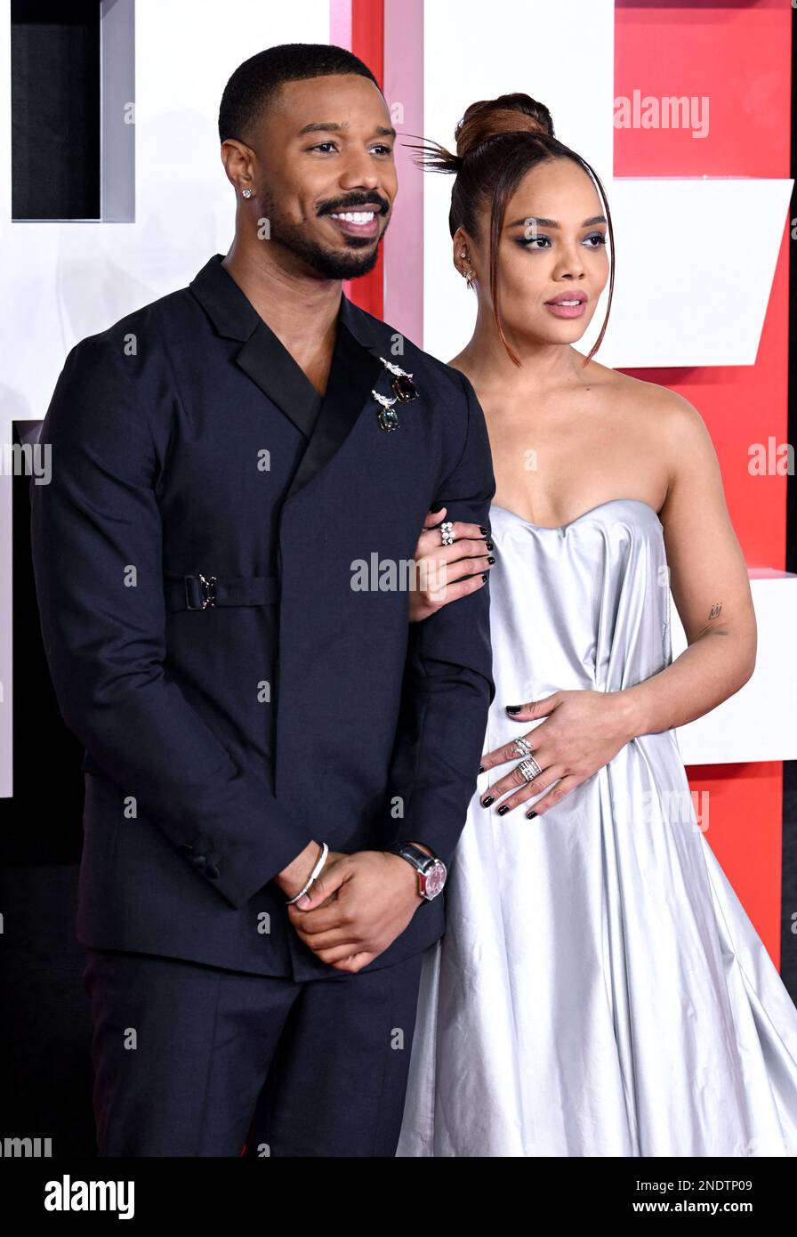 Michael b jordan et tessa thompson Banque de photographies et d’images