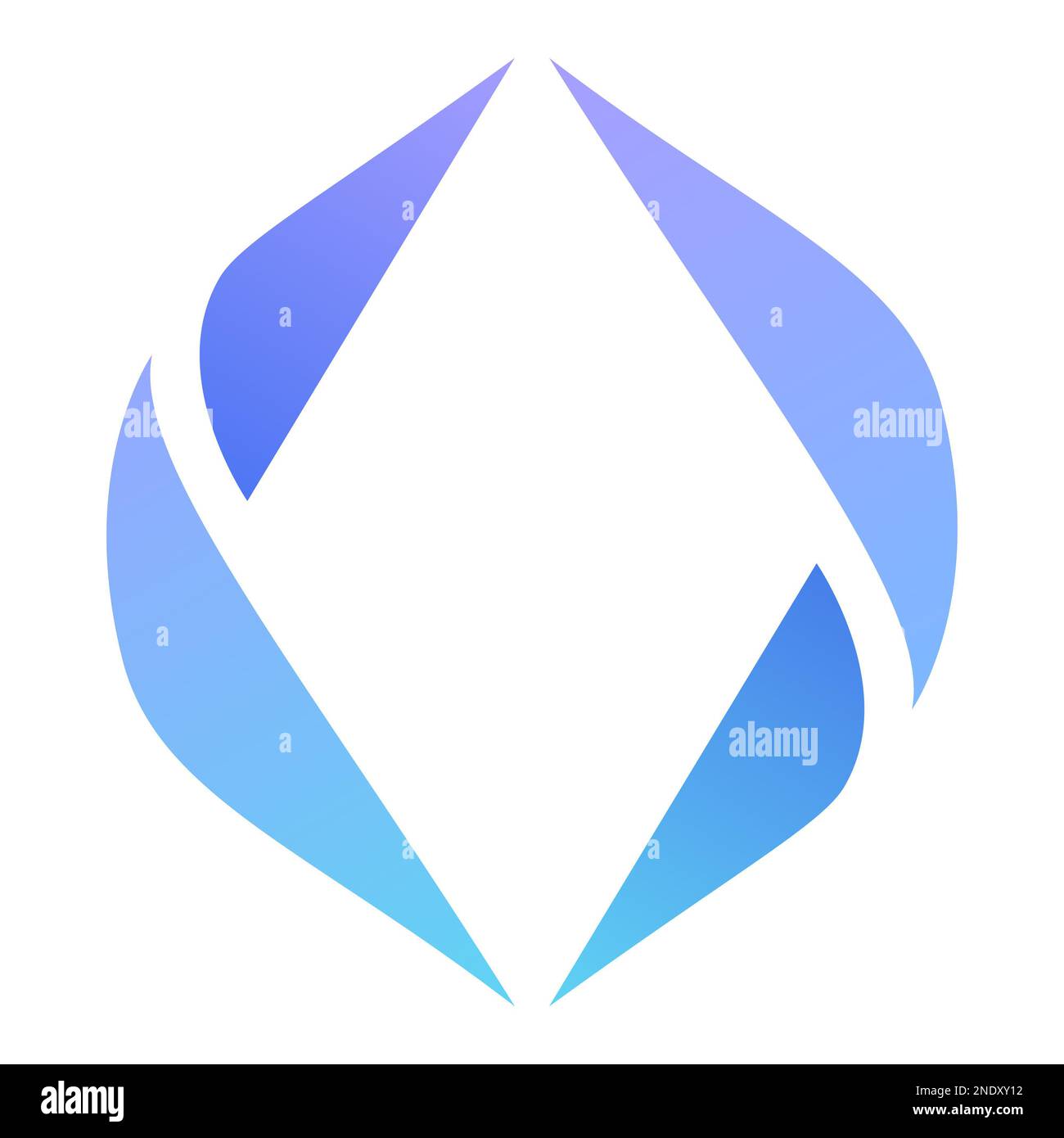ENS Ethereum Nom Service symbole jeton logo crypto-monnaie icône de pièce  isolée sur fond blanc. Illustration vectorielle Photo Stock - Alamy
