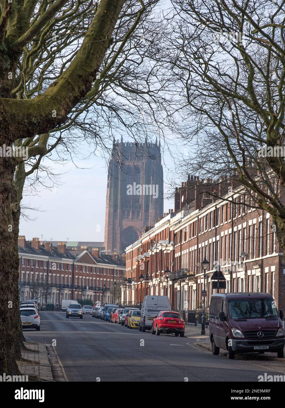 Canning Street Liverpool, quartier géorgien Banque D'Images