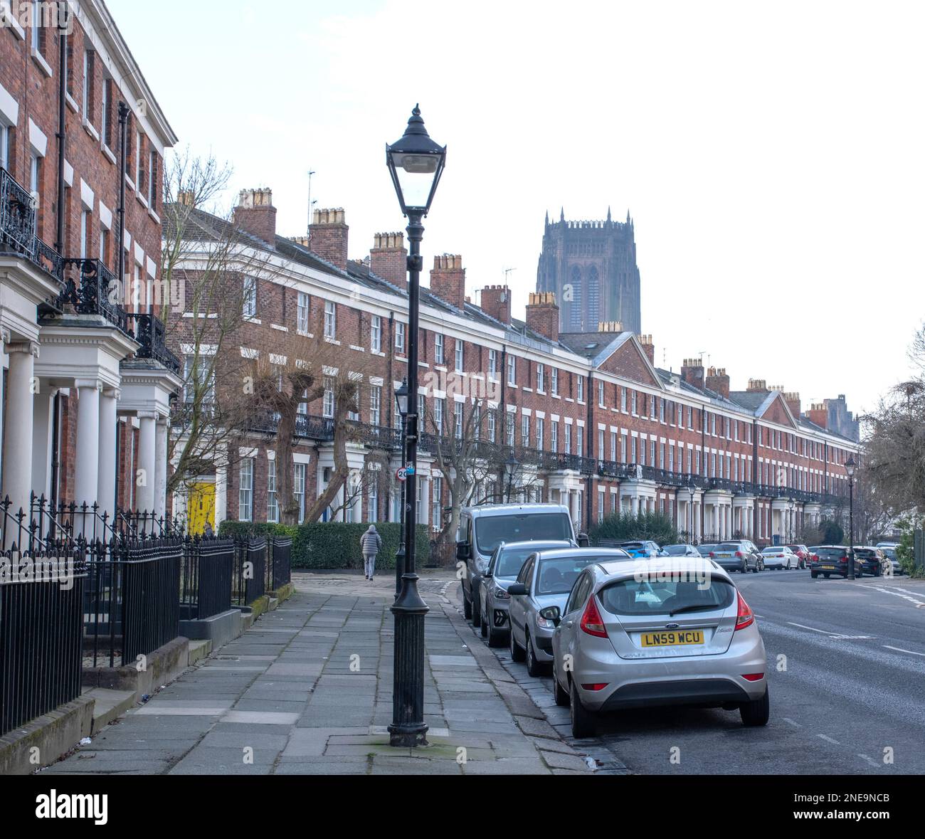 Canning Street Liverpool, quartier géorgien Banque D'Images