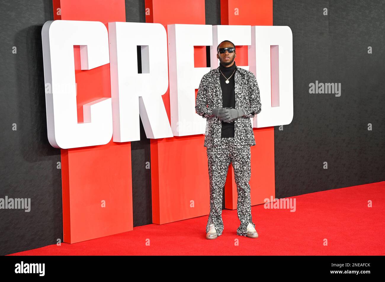 Londres, Royaume-Uni. 15th févr. 2023. Warner Bros la première européenne de CREED III, Cineworld Leicester Square, Londres, Royaume-Uni. - Date de la photo : 15th février 2023. Crédit : voir Li/Picture Capital/Alamy Live News Banque D'Images