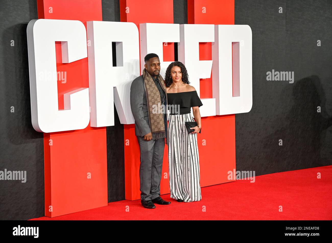 Londres, Royaume-Uni. 15th févr. 2023. Warner Bros la première européenne de CREED III, Cineworld Leicester Square, Londres, Royaume-Uni. - Date de la photo : 15th février 2023. Crédit : voir Li/Picture Capital/Alamy Live News Banque D'Images