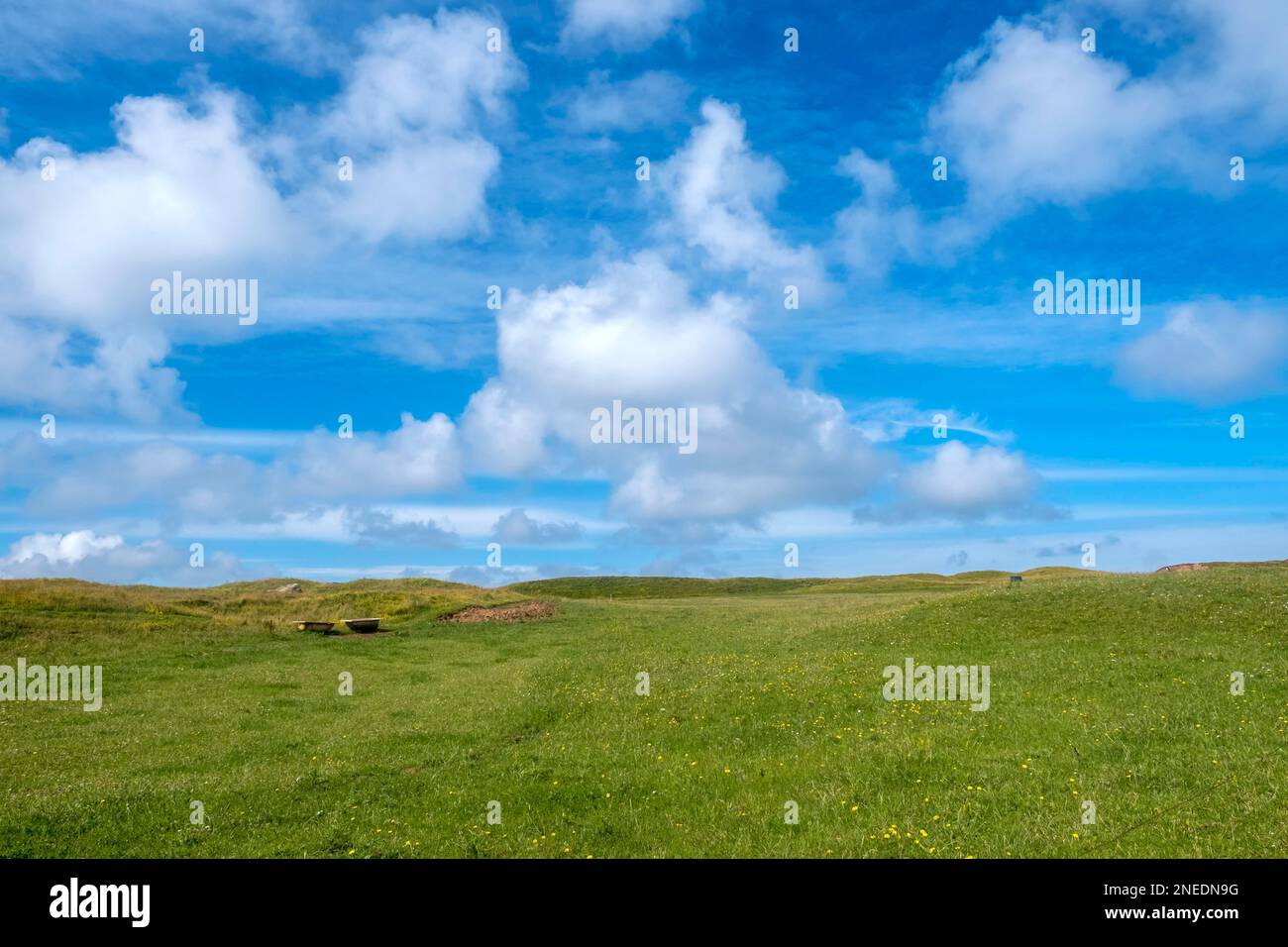 Heligoland, Oberland Banque D'Images