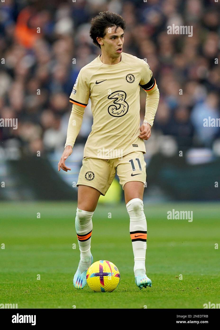 Photo du dossier datée du 11-02-2023 de Joao Felix de Chelsea. Ce ne peut être qu'une question de temps avant que Chelsea commence à geler et Joao Felix peut ouvrir la notation dans une victoire de 2-0 contre Southampton. Date de publication : jeudi 16 février 2023. Banque D'Images