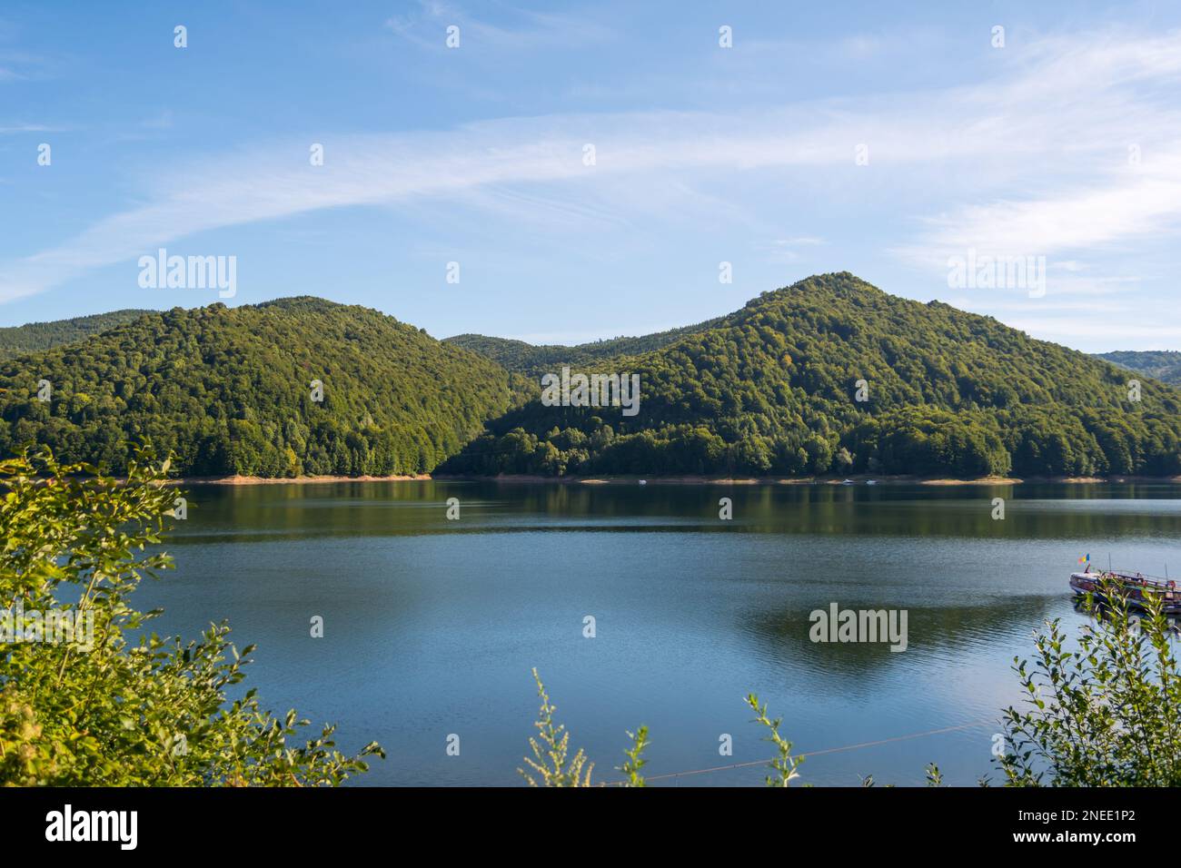 Barrage de Vidraru Banque D'Images