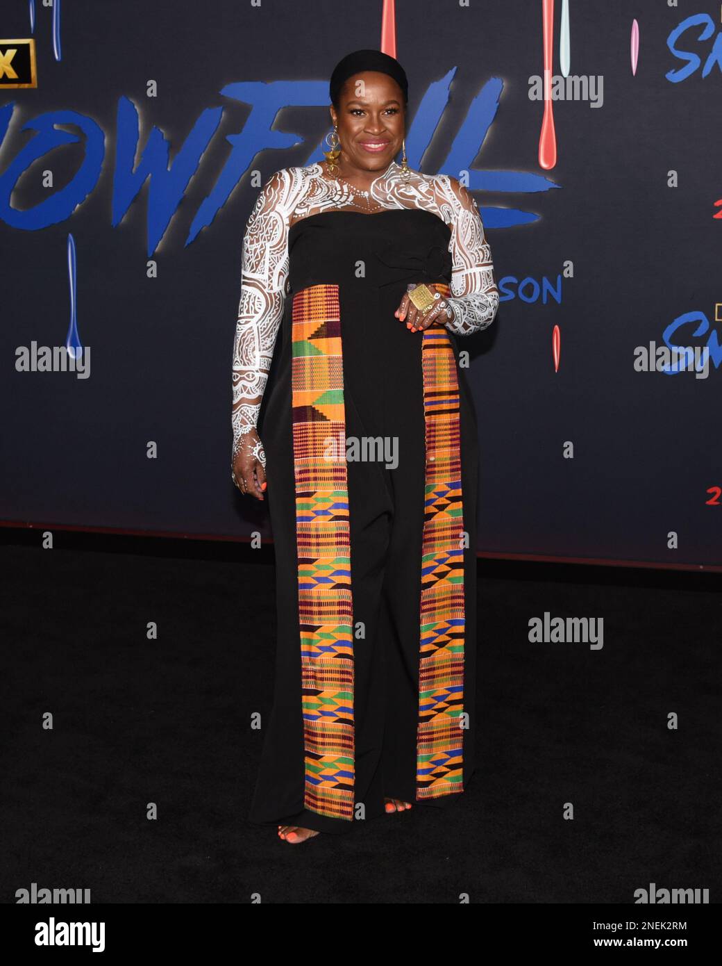15 février 2023 - Burbank, Californie - Michael Hyatt. Événement Red Carpet première pour la sixième et dernière saison de la 'Snowfall' de FX à l'Academy Museum of Motion Pictures, au théâtre Ted Mann. Crédit photo: Billy Bennight/AdMedia/Sipa USA Banque D'Images