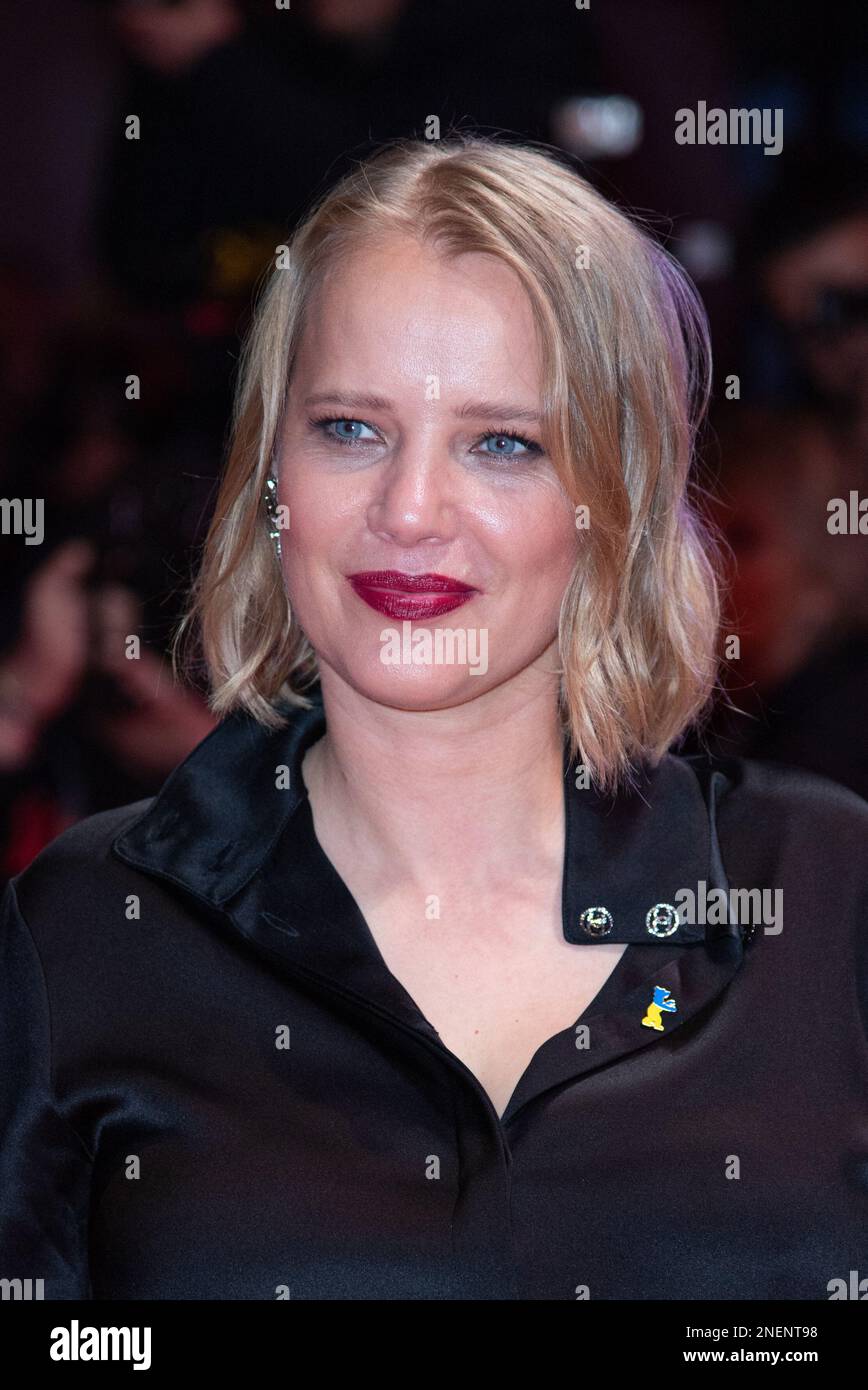 Harlow Jane assister à la cérémonie de première et d'ouverture qu'elle est venue à moi dans le cadre du Festival international du film de Berlin (Berlinale) 73rd à Berlin, Allemagne sur 16 février 2023. Photo d'Aurore Marechal/ABACAPRESS.COM Banque D'Images