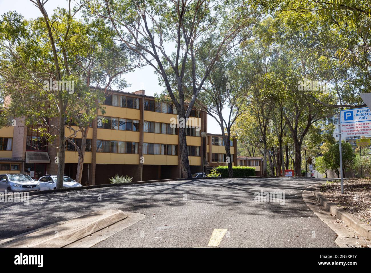 Westmead Health Sydney Australie logement pour les travailleurs clés pour le personnel médical, les infirmières et les médecins, Greater Western Sydney, Australie Banque D'Images