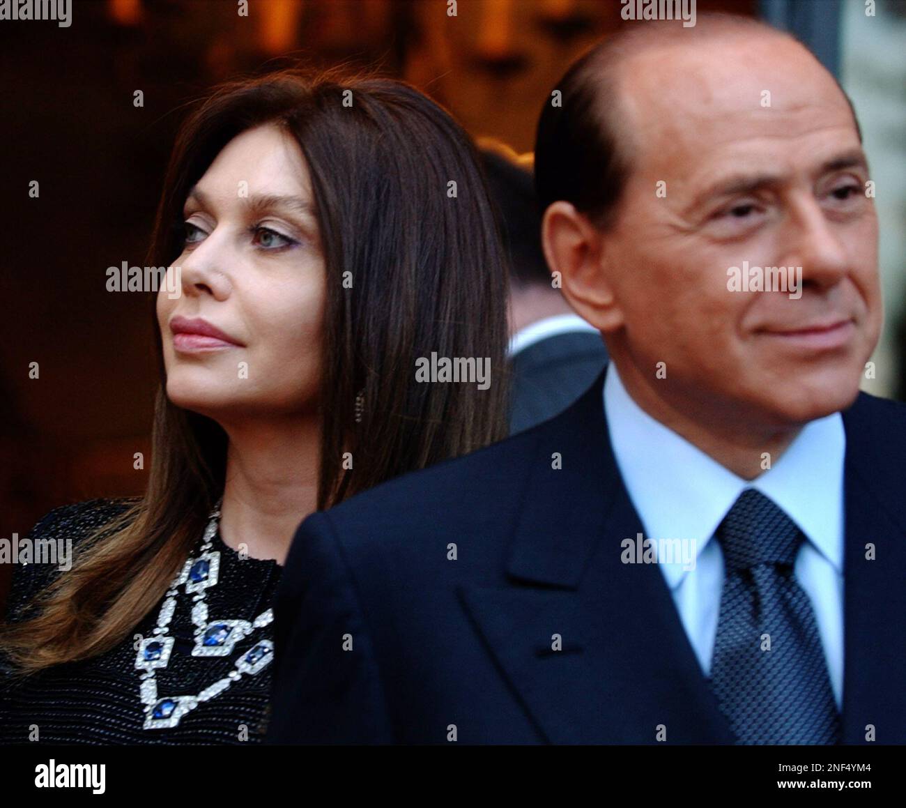 FILE In this Friday June 24, 2004 file photo, Italian premier Silvio