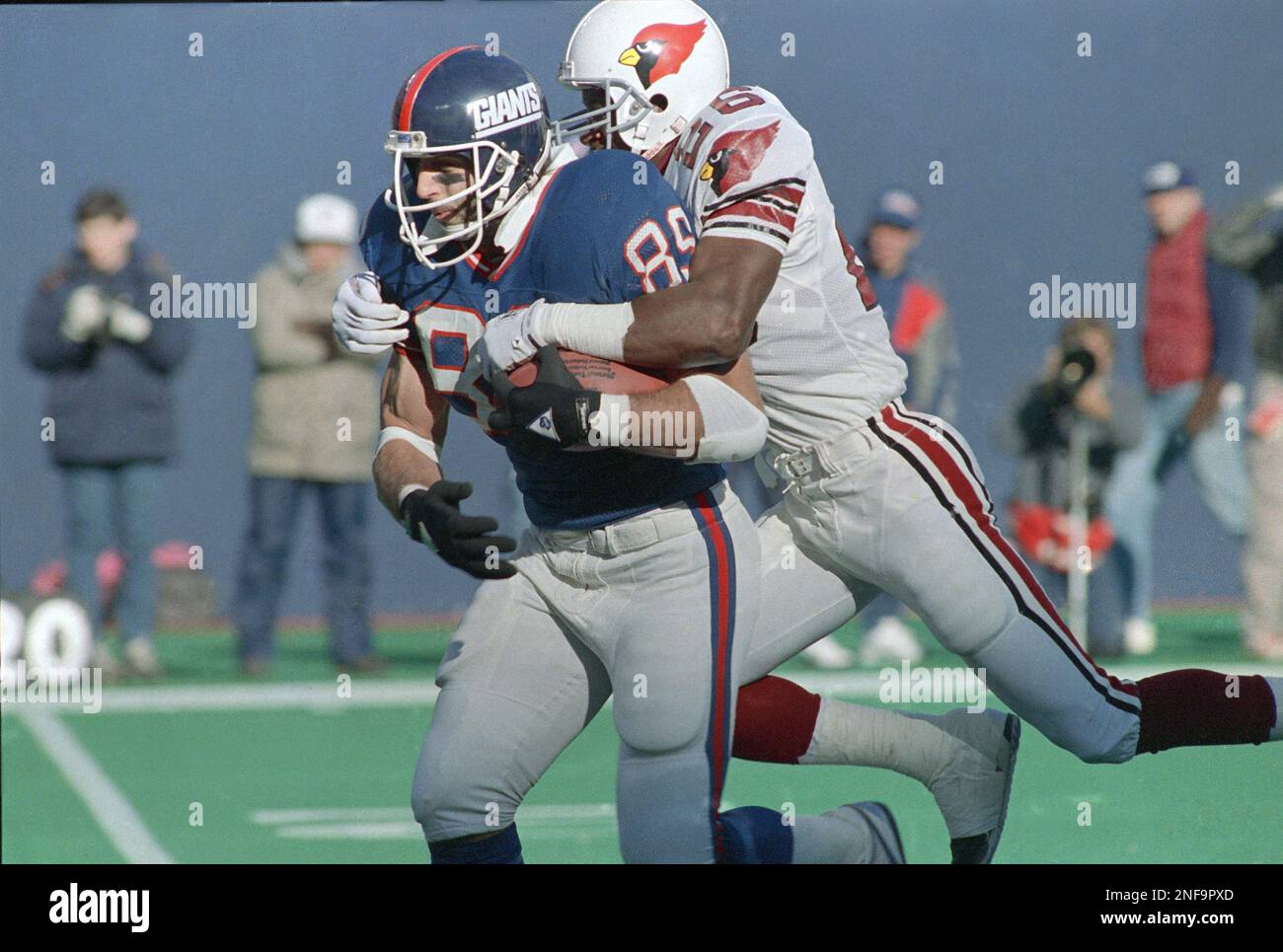 Giants (Mark Bavaro #89) vs Denver Super Bowl XXI January 25, 1987