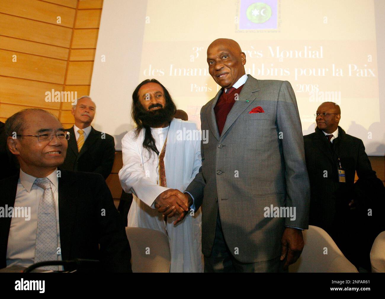Senegalese president and president of the organization of the islamic