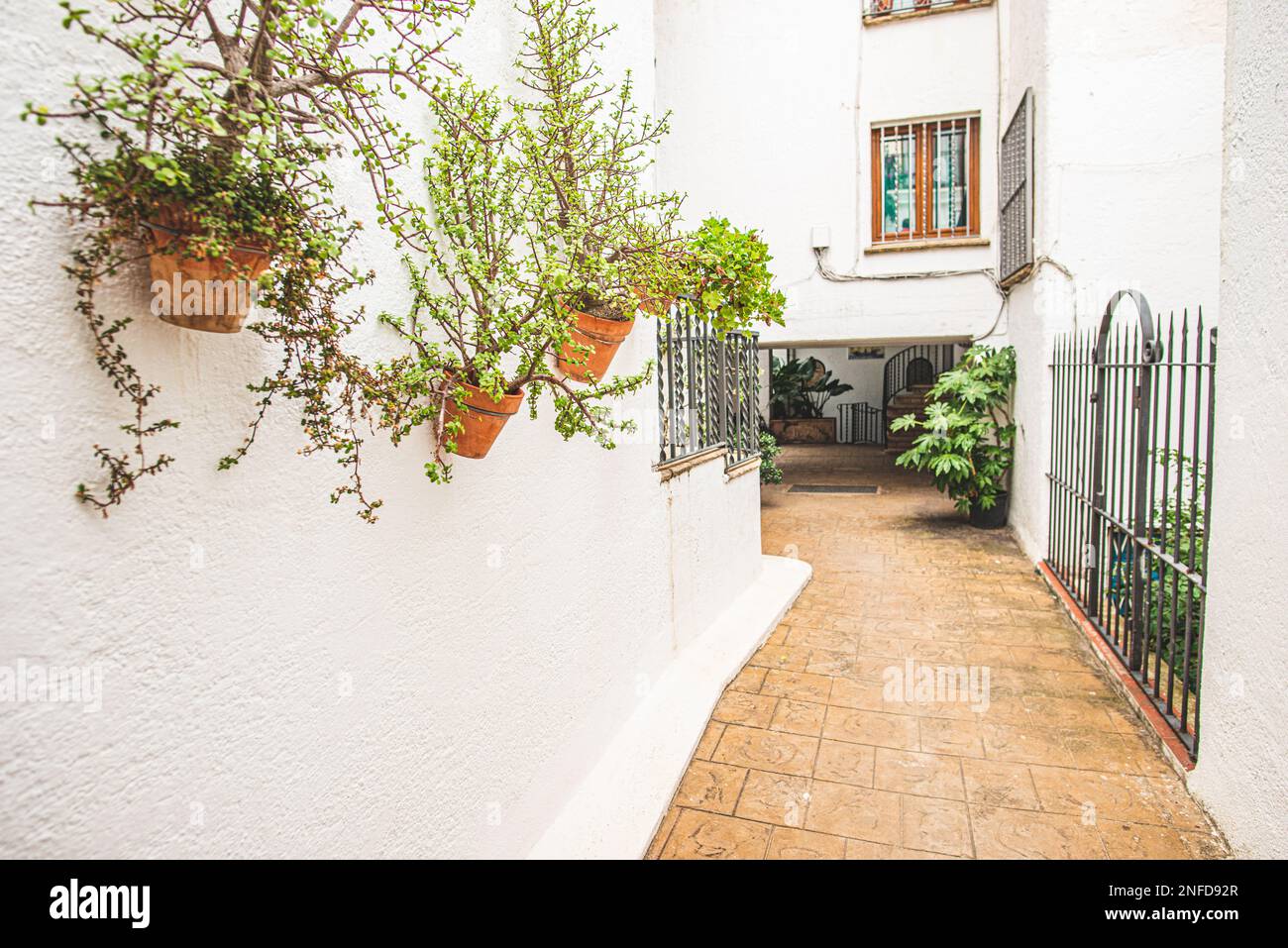 Septembre 2021 : village de Roc de Sant Gaieta à Tarragone, Catalogne, Espagne. Banque D'Images