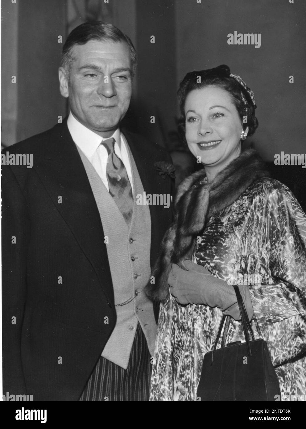 Vivien Leigh, Leigh Holman et sa fille Suzanne, lac de garde 50s Photo  Stock - Alamy