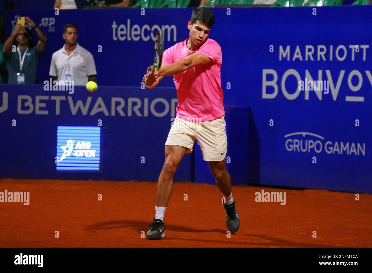 Carlos Alcaráz Tenista Español en el ATP de Buenos Aires Banque D'Images