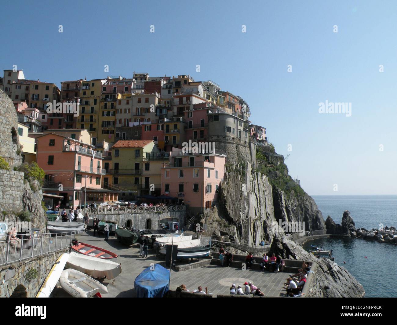 Cinque Terre, la Spezia, Ligurie, Italia, Europa Banque D'Images