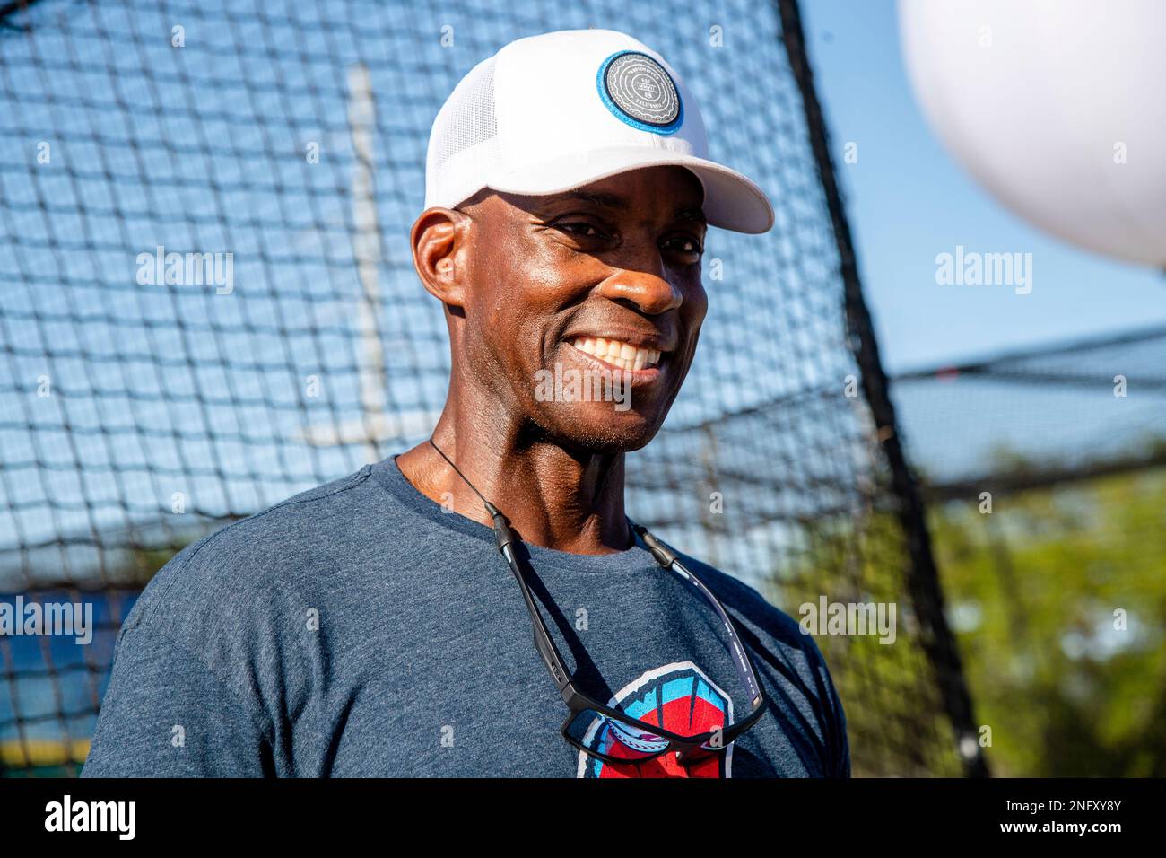 FILE - Former Major League baseball player Fred McGriff attends the Innings Festival at Raymond
