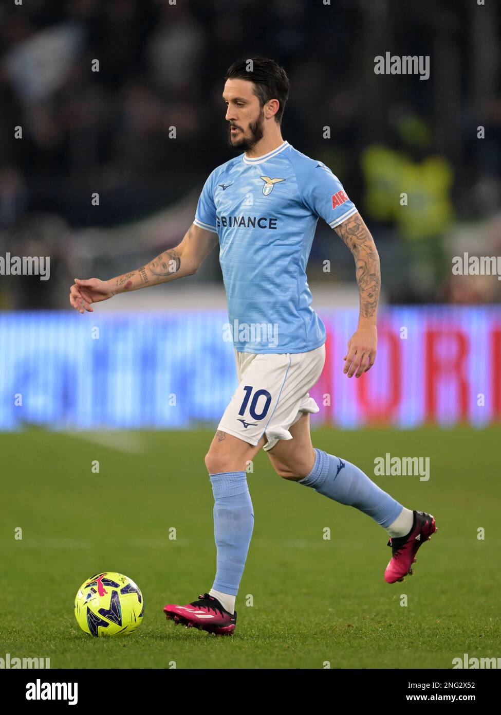 Waalwijk, pays-Bas. 17th févr. 2023. ROME - Luis Alberto de SS Lazio pendant la série italienne Un match entre SS Lazio et Atalanta BC à Stadion Olimpico sur 11 février 2023 à Rome, Italie. AP | Dutch Height | GERRIT OF COLOGNE Credit: ANP/Alay Live News Banque D'Images