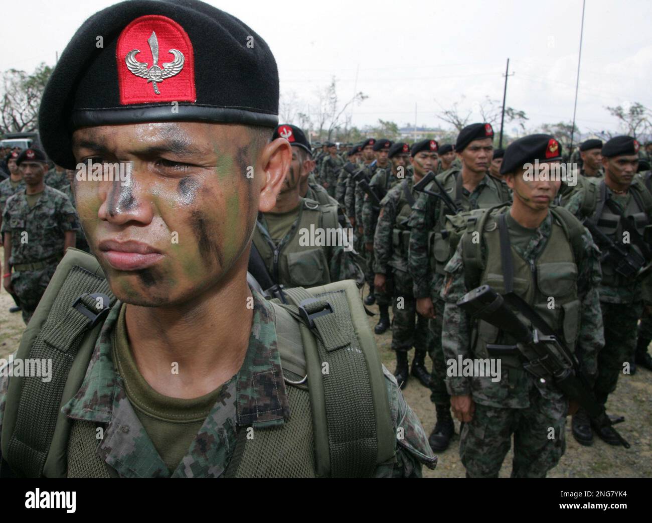 Elite Special Action Forces (SAF) of the Philippine National Police