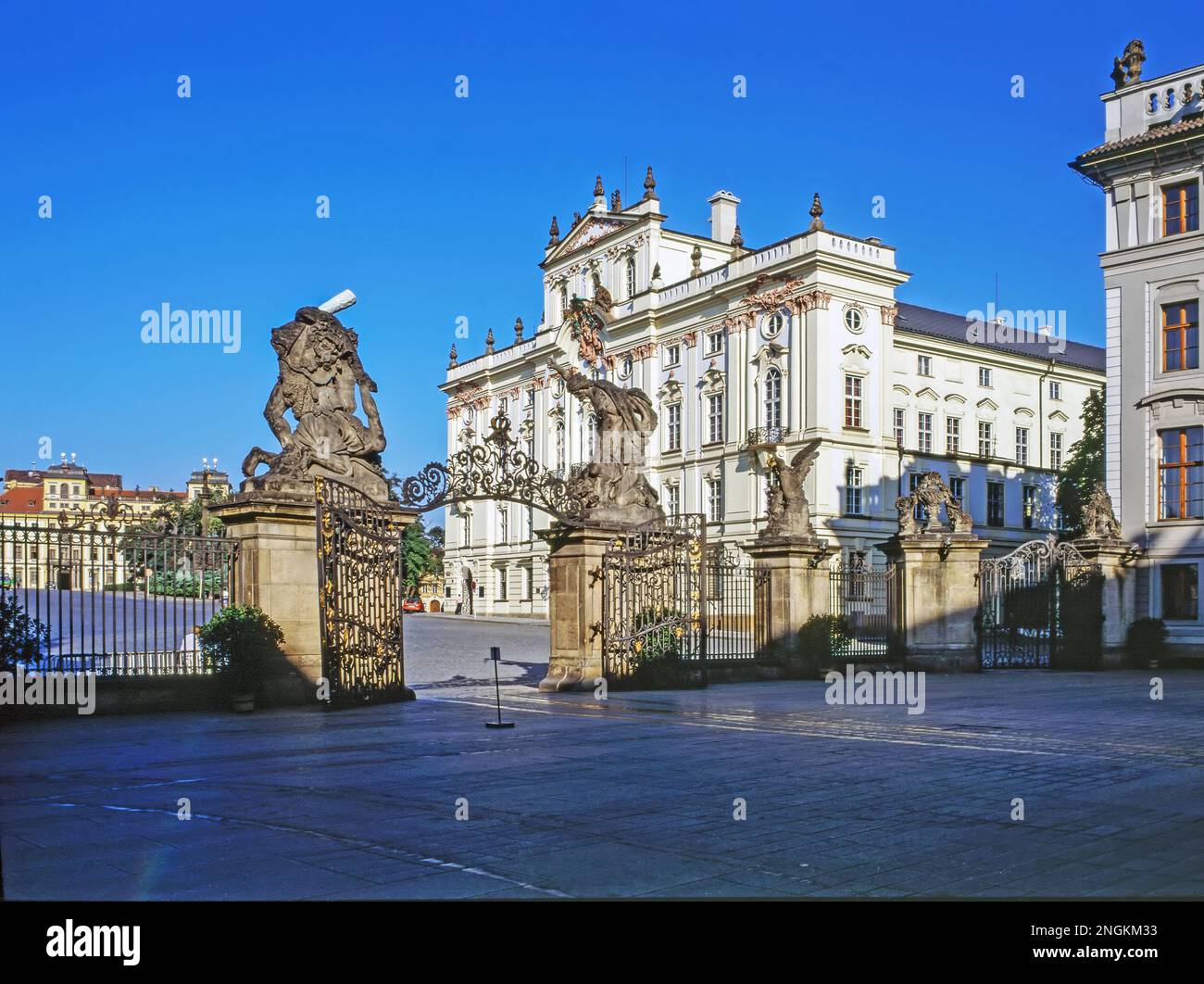 Archevêché au Château de Prague, République Tchèque Banque D'Images