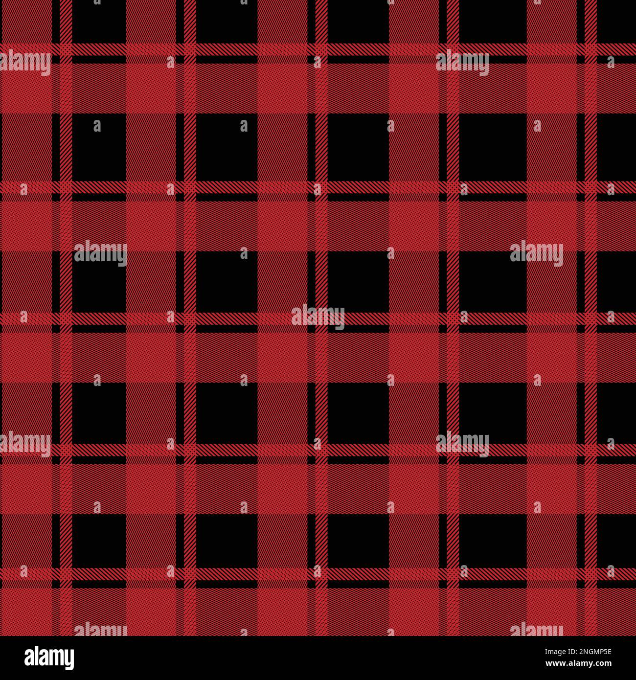 Plaid avec arrière-plan transparent noir brun et rouge, vector illustration Illustration de Vecteur