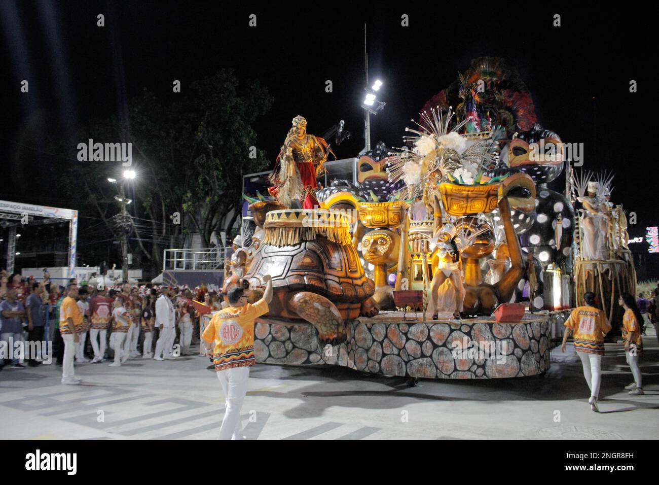 Rio's samba schools compete for Carnival parade prize – DW – 02/13/2024