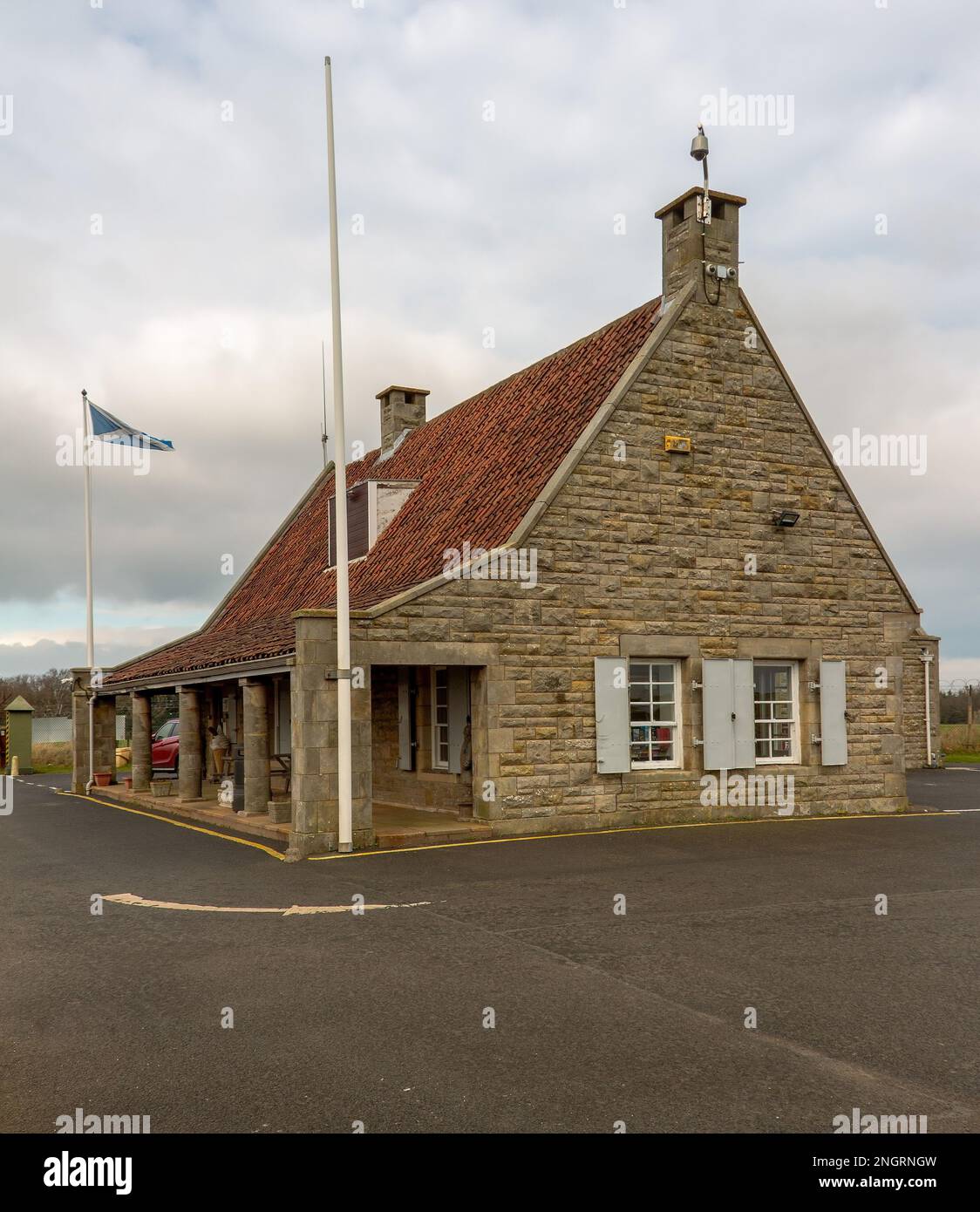 Le Bunker Top Secret de RAF Troy Wood Scotland est un centre de commandement secret de premier plan en réponse à une guerre nucléaire avec la Russie à Fife, en Écosse Banque D'Images