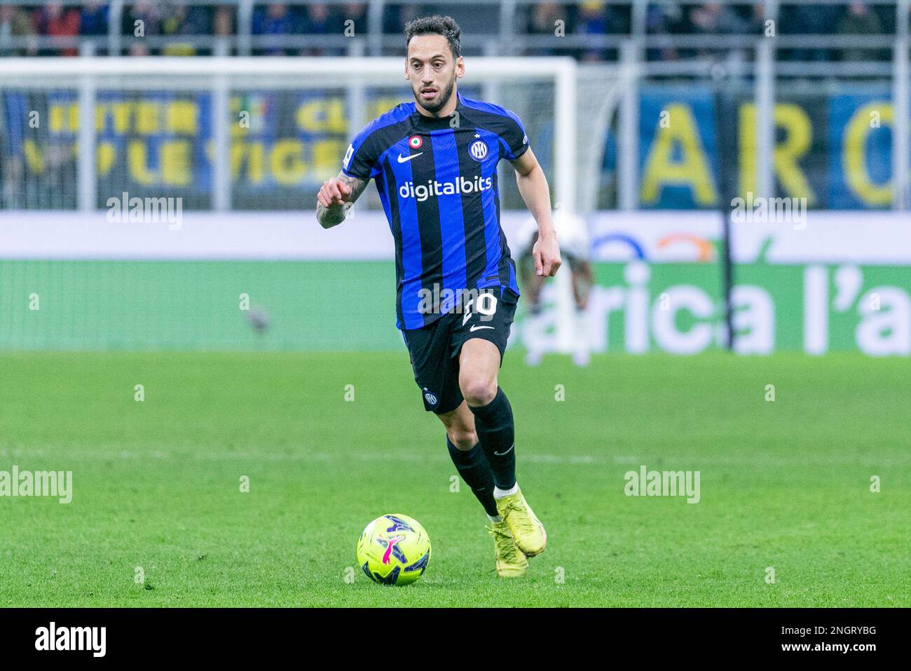 Milan, Italie - février 18 2023 - Inter-Udinese série A - calhanoglu hakan f.c. internazionale crédit: Christian Santi/Alay Live News Banque D'Images