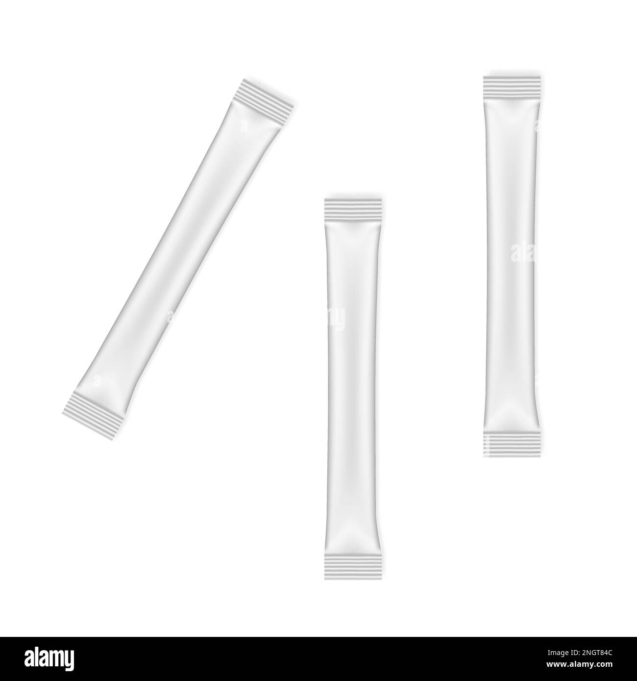 Sel et poivre sachet individuel Banque d